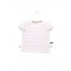 Snoozebaby T-shirt ss stamped dot Funky Pink
