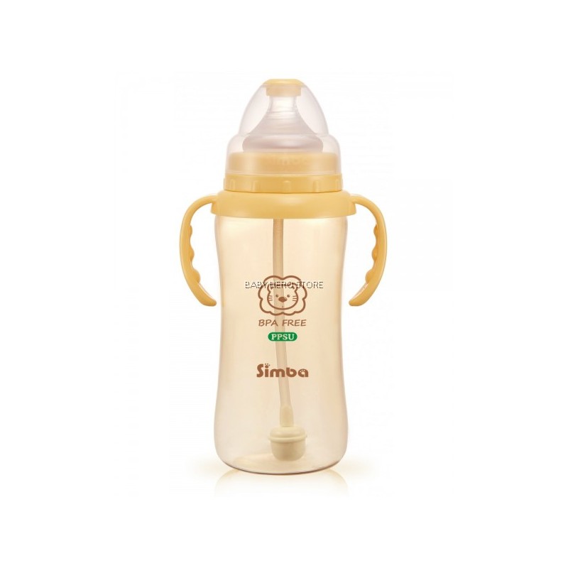 simba ppsu wide neck calabash feeding bottle w handle 360ml feeding simba ppsu wide neck calabash feeding bottle w handle 360ml feeding